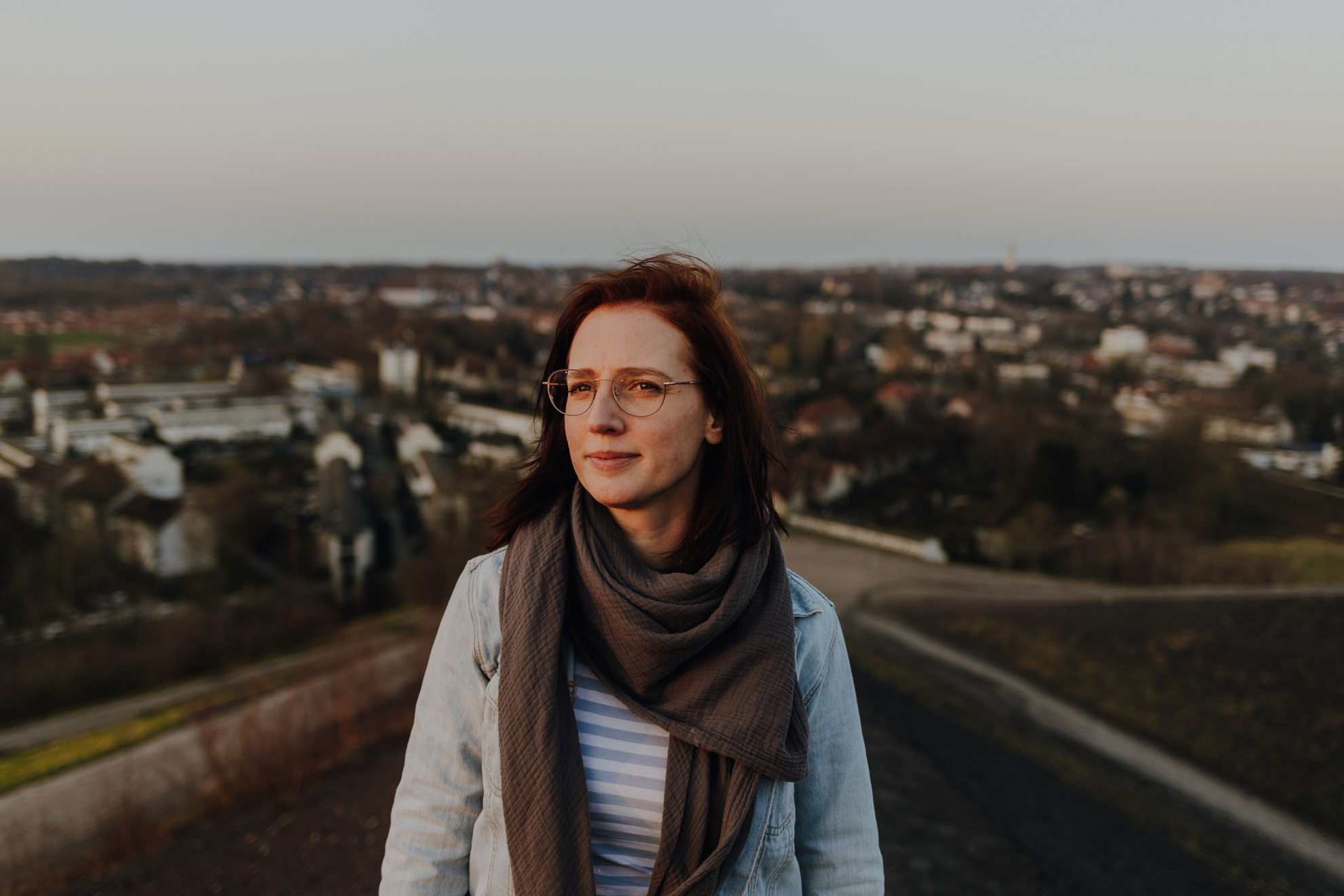Christin auf der Halde Rungenberg