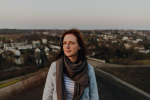 Christin auf der Halde Rungenberg
